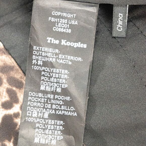 The Kooples Women's Baby Leopard Print Shorts size Medium - Picture 5 of 7